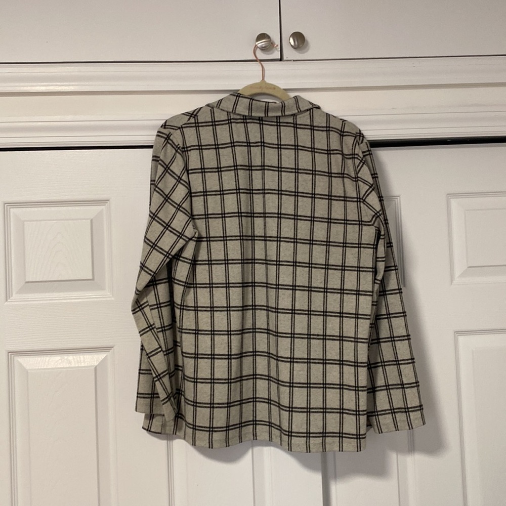 Lightweight Checkered Blazer - image 3